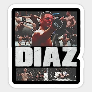 Nate Diaz Sticker